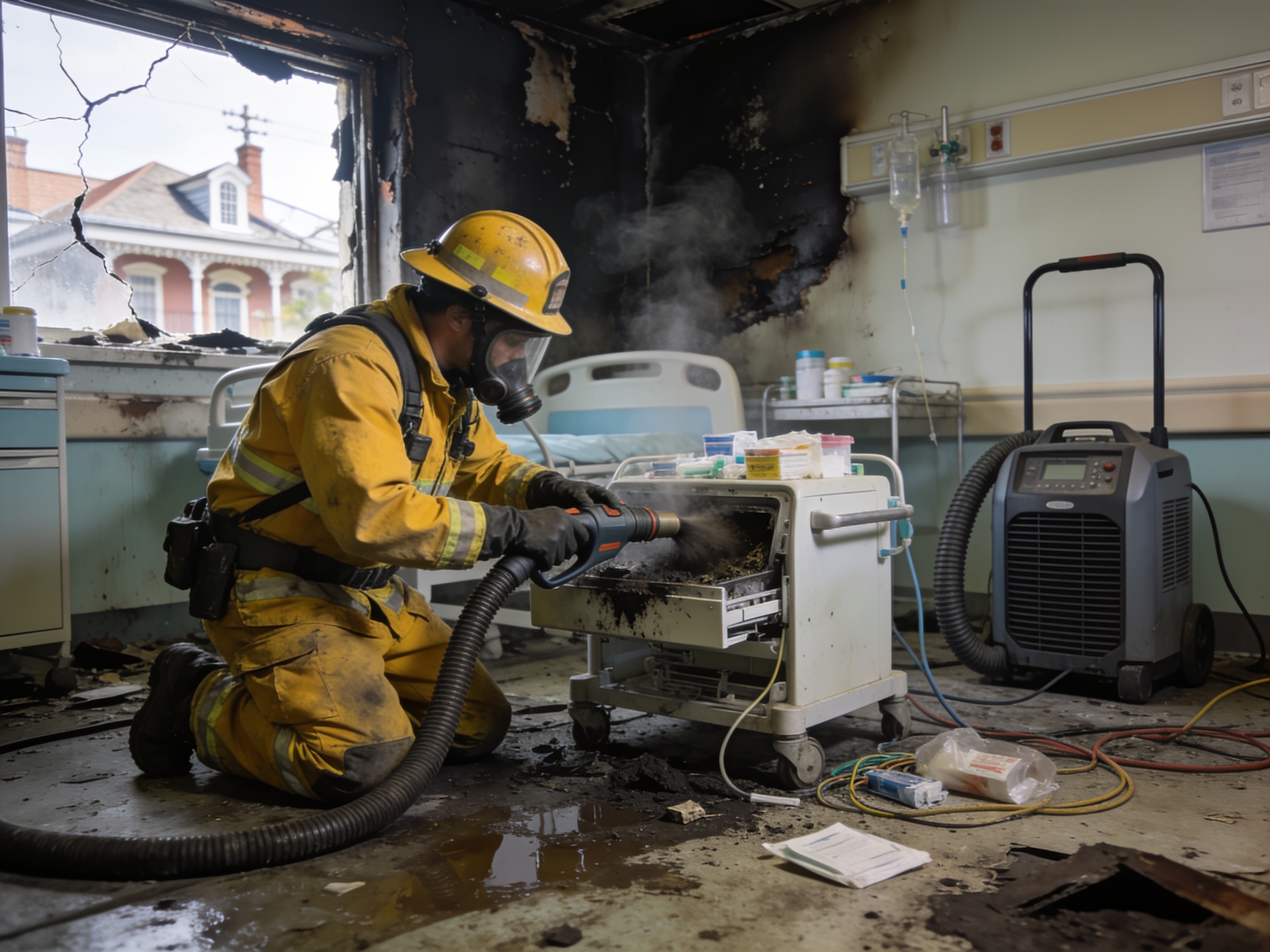 Healthcare Fire Damage Restoration in New Orleans, LA